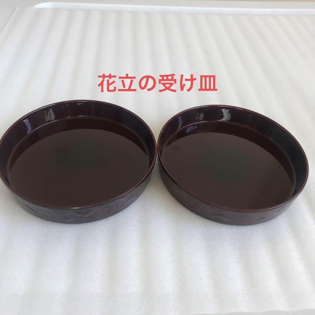 日本製 真鍮製 六具足 4寸 仏具セット 玉香炉 前香炉 花立 火